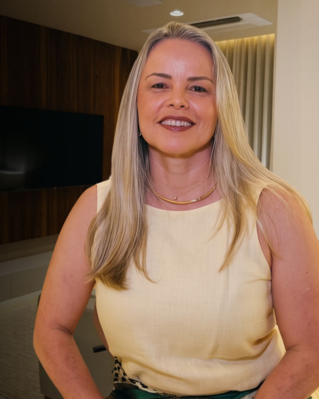 Valéria Andrade, consultora imobiliária